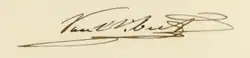 signature de Paul Vibert (homme de lettres)