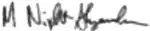 Signature de la personnalité