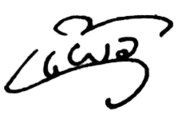 signature de Paew Snidvongseni