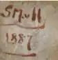 signature de Sientje van Houten