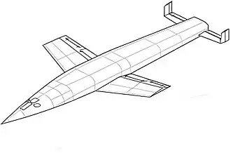 Vue de l'avion.
