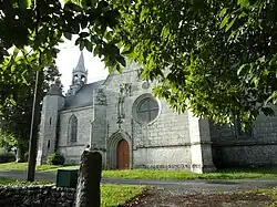 La façade sud.