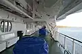 Espace extérieur couvert sur le pont 6.