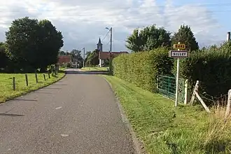 Entrée du village.