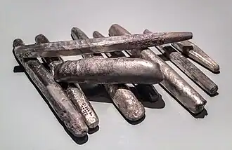 Petites barres en argent (dépôt no&nbsp;2)