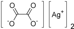Image illustrative de l’article Oxalate d'argent