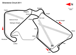 Description de l'image Silverstone Circuit 2011.png.
