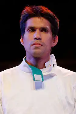 Silvio Fernández aux Masters à l'épée 2012