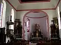 Intérieur de l'église catholique Saint Joseph