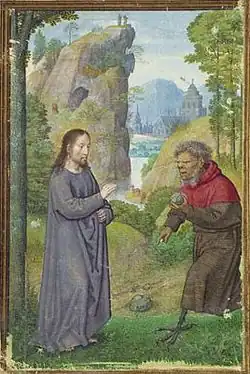 La tentation du Christ.