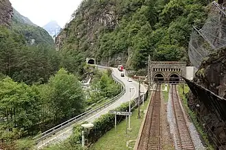 Image illustrative de l’article Ligne de Brigue à Domodossola