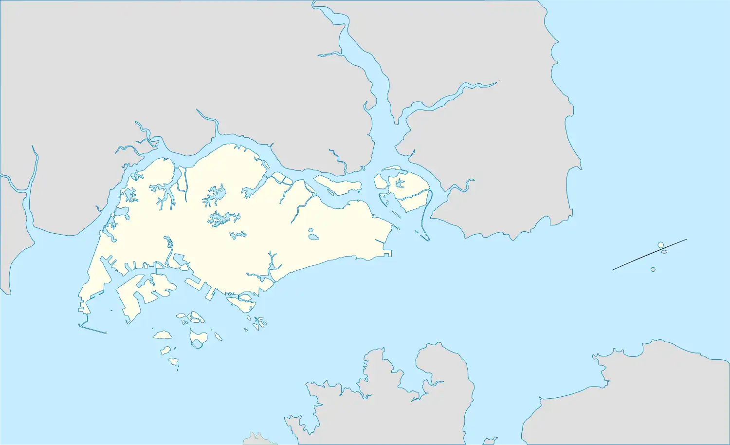 Voir sur la carte administrative de Singapour