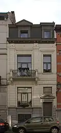 Saint-Gilles, rue de l'Aqueduc, 21 (Style éclectique, inspiration néo-classique) (1893).