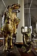 Saint Martin de Tours et le mendiant (1865) dans l'église Saint-Martin de Melle