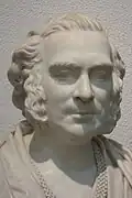 Buste du peintre écossais Sir George Harvey