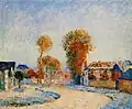 Première gelée blanche, 1876, Alfred Sisley.