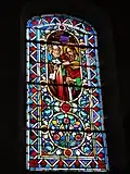 Saint Pierre recevant les clés du Paradis.