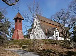 Stora Sköndals kyrka.