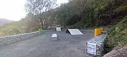 Skate-parc d'Orelle aux Gorges.