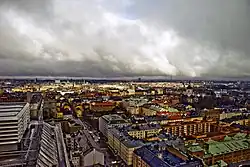 Vue du bar situé au 25e&nbsp;étage.