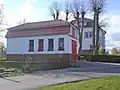 L’ancienne gare de Skelde avec entrepôt, 2016