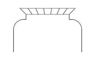 Arc en plate-bande.