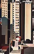 Gratte-ciels, 1922. Huile sur toile. 50,8 cm. The Phillips Collection