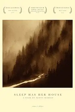 Description de l'image Sleep Has Her House poster (2018).jpg.