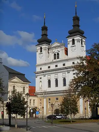 La cathedrale Saint-Jean-Baptiste, à Trnava