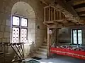 Logement du prévôt, à l'étage.