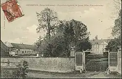 L'orphelinat agricole de jeunes filles.
