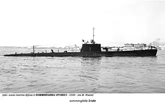 illustration de Iride (sous-marin)