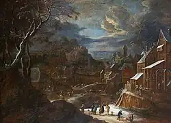 Paysage enneigé