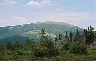 Vue du versant sud.