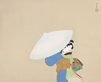 Neige (1940), Musée d'art Shōhaku&nbsp;(en), Nara.