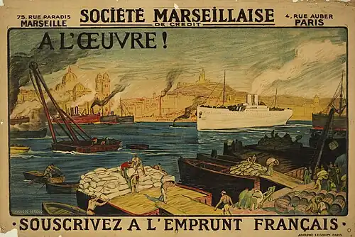 Société Marseillaise de Crédit à l'oeuvre ! Souscrivez à l'emprunt français