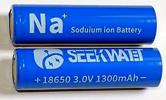 Image illustrative de l’article Accumulateur sodium-ion