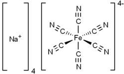 Image illustrative de l’article Ferrocyanure de sodium