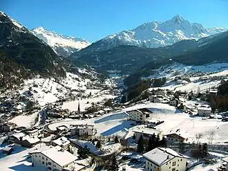 Station de sports d'hiver de Sölden au Tyrol