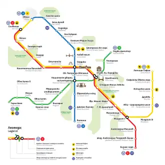 Image illustrative de l’article Métro de Sofia