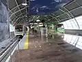Quai de la station de métro en 2015.