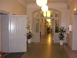 Couloir de l'hôpital en janvier 2011..
