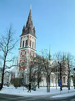 Sofiakyrkan, en style néogothique, construite en 1888.