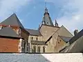 Collégiale Saint-Vincent : la tour-lanterne.