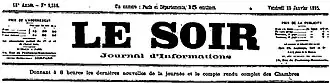 Image illustrative de l’article Le Soir (quotidien français)