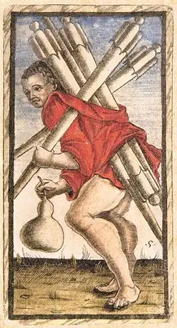 Cinq de bâton