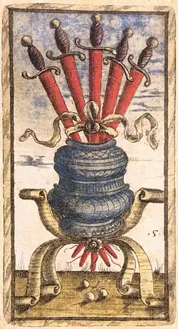 Cinq d'épée