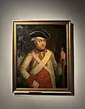 Soldat du régiment d'infanterie de Brissac, Anonyme, vers 1750, Musée de l'Armée.