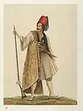 Soldat avec fusil à silex.