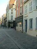 Même lieu après piétonisation (années 2000).